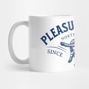 Pleasure Island, NC Beach Knot Summer Vacation Mug